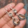 Morganite Gemstone Handmade  925 Sterling Silver Jewelry Earring For Her