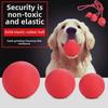 Dog Training Chew-Resistant Rubber Ball with Rope - Durable Elastic Pet Toy