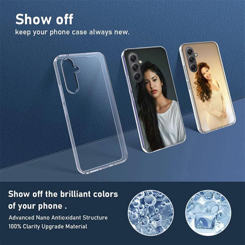 Чехол для телефона S-Selena Quintanilla для Samsung A17 A37 A57 A07 A16 A26 A36 A56 A06 A02S A12 A22 A32 A52S A04S A14 A24 A34 A54 A03 A