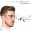 Non-polarized Blinds High Definition Transparent Multi-functional Men Women Protective Goggles Anti-fog Anti-Splash Dust Proof Safety Eyeglasses