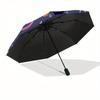 1pc Hello Kitty Space Adventure Umbrella with Plastic Handle,Suitable for All Seasons Home Travel Outdoor UmbrellaSanlio042