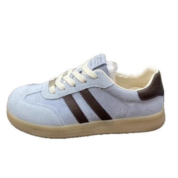 Уродливые милые туфли для немецких тренировок на плоской подошве с двумя ремешками женские весна 2025 новые легкие с мягкой подошвой универсальные повседневные спортивные туфли Форрест Гамп