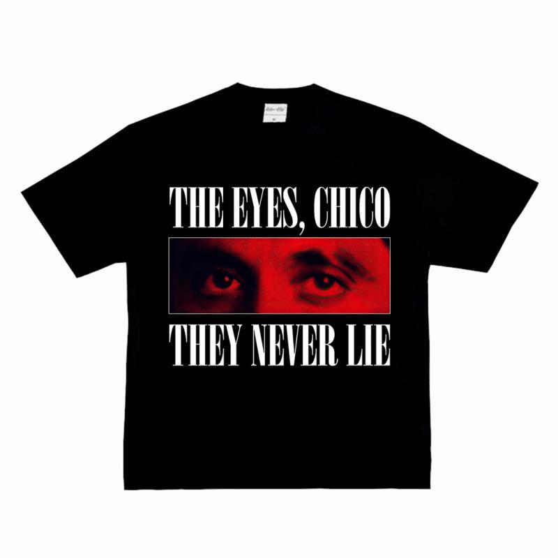 Americanstyle Moviethemed Vintage And Artistic Pure Cotton Street Shortsleeved Tshirt Trend