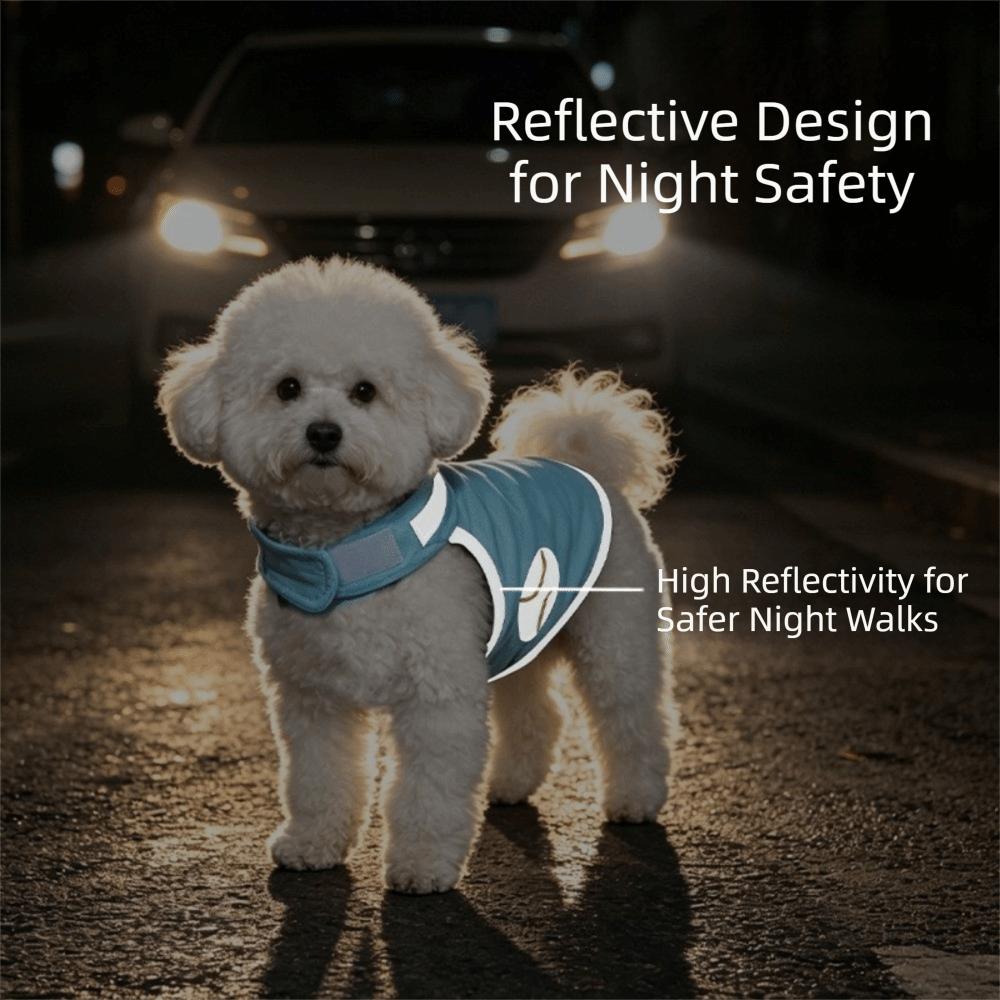 Breathable Mesh Dog Cooling Vest Reflective Summer Dog T-shirt Heatstroke Prevention