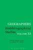 Книга Geographers : Biobibliographical Studies, Volume 33