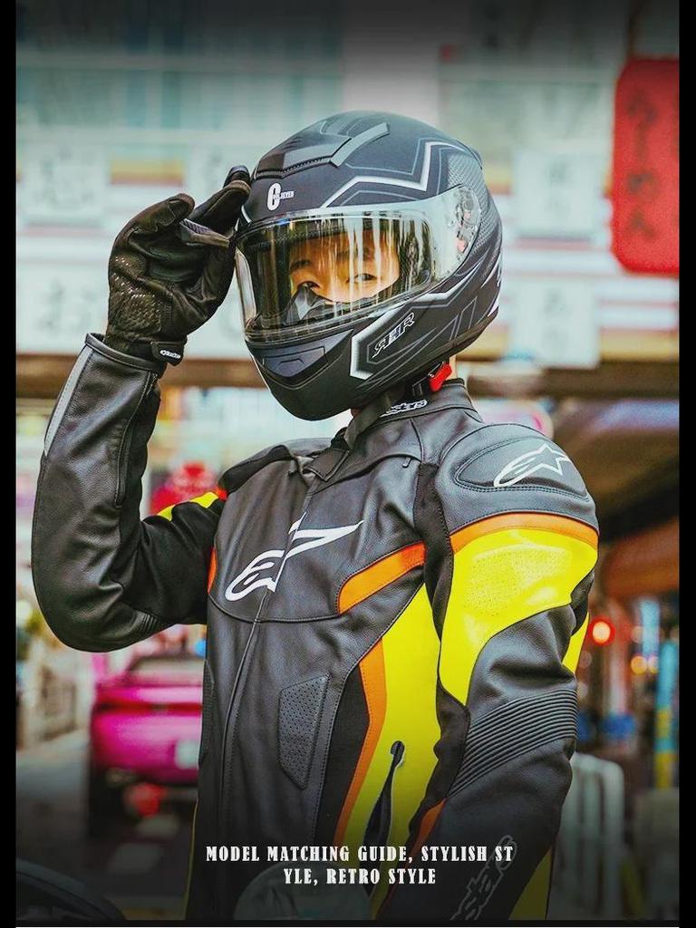 All-Season DOT Certified Electric Motorcycle Helmet