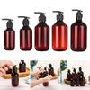 Plastic Liquid Storage Container Shower Gel Bottles Pump Container Soap Dispenser Refillable Lotion