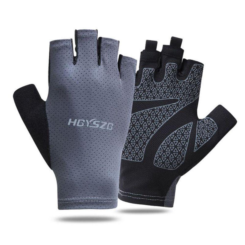 Equipment Sun Protection Half Finger Gloves Fitness Gloves  Glove Cycling Gloves