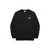 FILA Sweatshirts Unisex Black Crew Neck Moderate Other (Unisex) Sweatshirts FS2POF1101X BLK