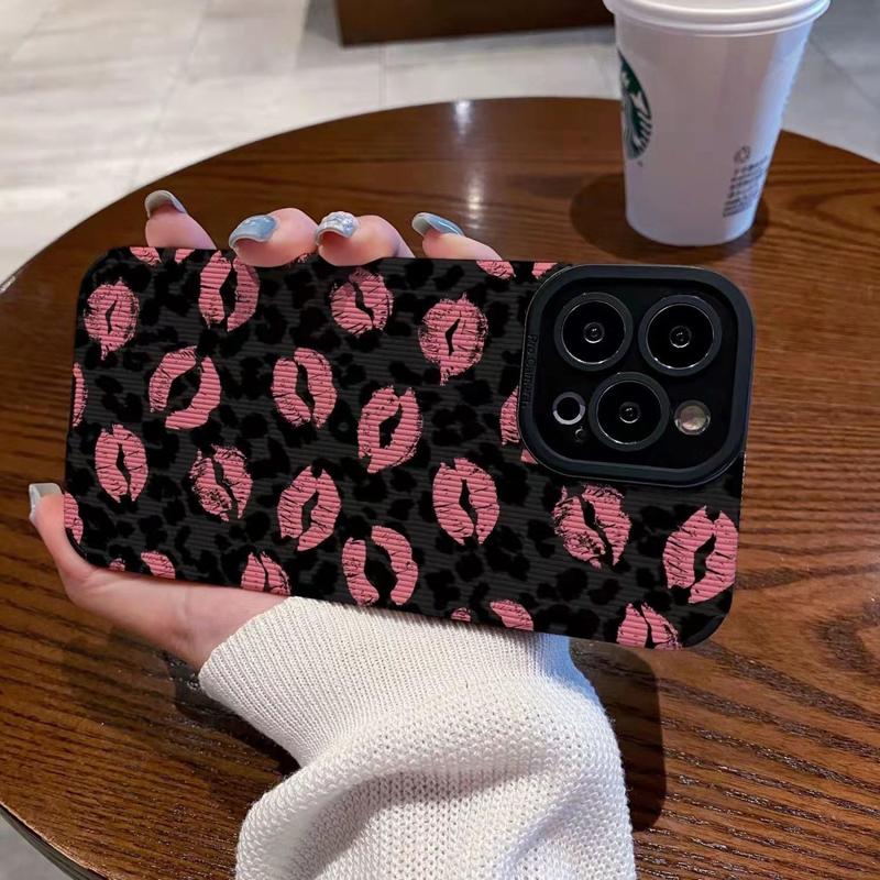 Fashion Vintage Leopard Love Kiss Silicone Case For Samsung Galaxy A32 A52 A50 A51 A31 A21S A53 A54 A71 A73 A12 A13 A14 5G Cover