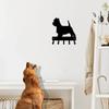 West Highland Terrier Westie Dog Key Rack Hanger - 6 Inch/9 Inch Metal Wall Art Perfect Gift for Westie Dog Lovers