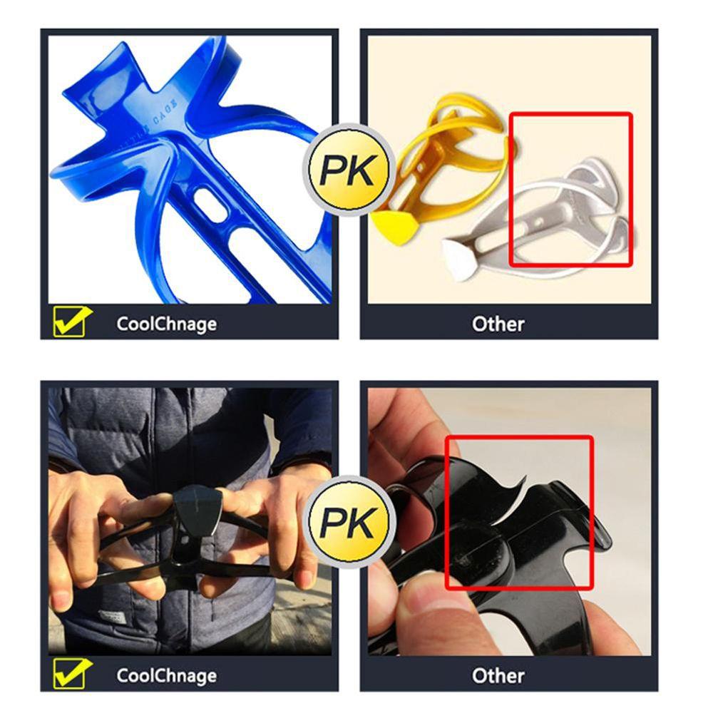 Износостойкая пластиковая регулируемая подставка для велосипеда, держатель для бутылок, держатель для бутылок, подставка для стаканов с водой