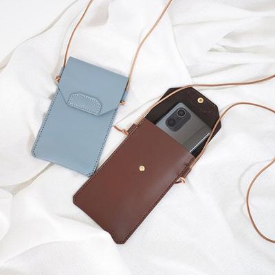 Сумка для мобильного телефона своими руками из искусственной кожи, чехол для телефона, набор для творчества, незаконченный кошелек через плечо, сумка для телефона для ежедневных путешествий и подарков