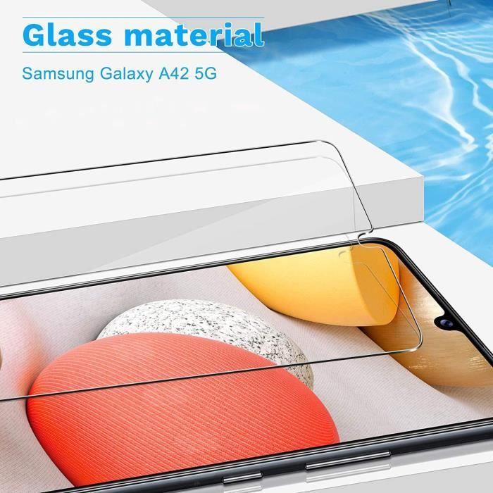 2 pack Verre Trempé pour Samsung Galaxy A32 5G 6.5", Protection écran Film Protection [Couverture Complète]