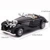 1:28 масштабов Benz 500K, откидной литой металл, антикварные классические модели автомобилей, коллекционные игрушки, подарки (Длина 6,5 дюйма/16,8 см)