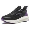 Anta Comfortable Versatile Durable Low-Top Running Shoes Women Sneaker Black Purple 122345538-5