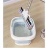 Collapsible Footbath Plain Foaming Massage Bucket  Foldable Bucket Foot Bath Bucket Bathroom Foot Wash Basin Laundry Baskets