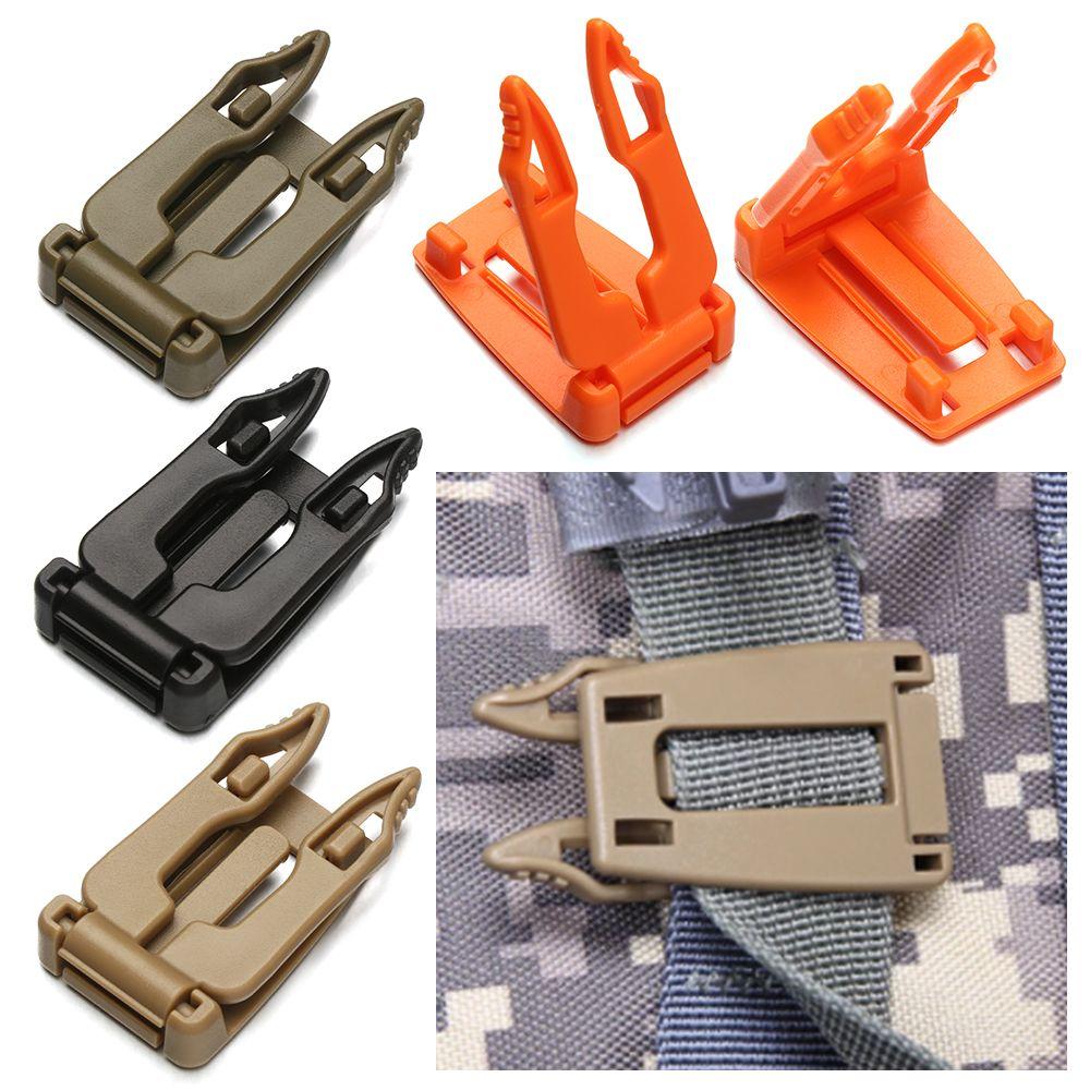Clip Outdoor Web Carabiner Camping Bag Buckle MOLLE Strap Multipurpose Buckle Backpack Webbing Clip