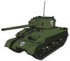 Platz Girls Panzer Final Chapter M4A1 Sherman Sanders University High School Scale Plastic Model & 1/35 GP-43