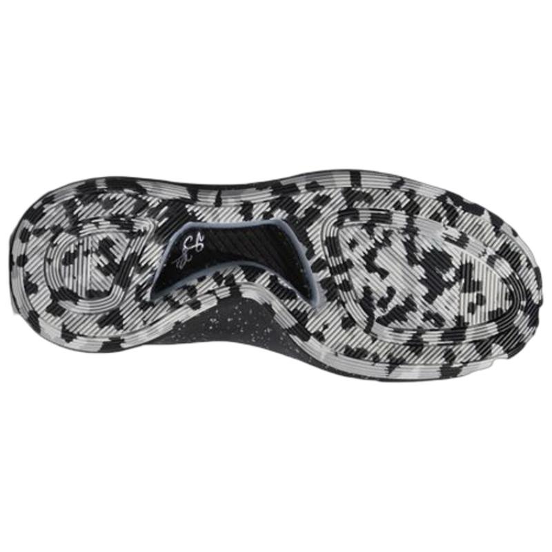 Adidas D Rose 9 Ross Кроссовки для баскетбола со средней высотой верха Мужские Черно-белые кроссовки FU7913(S-BOX)