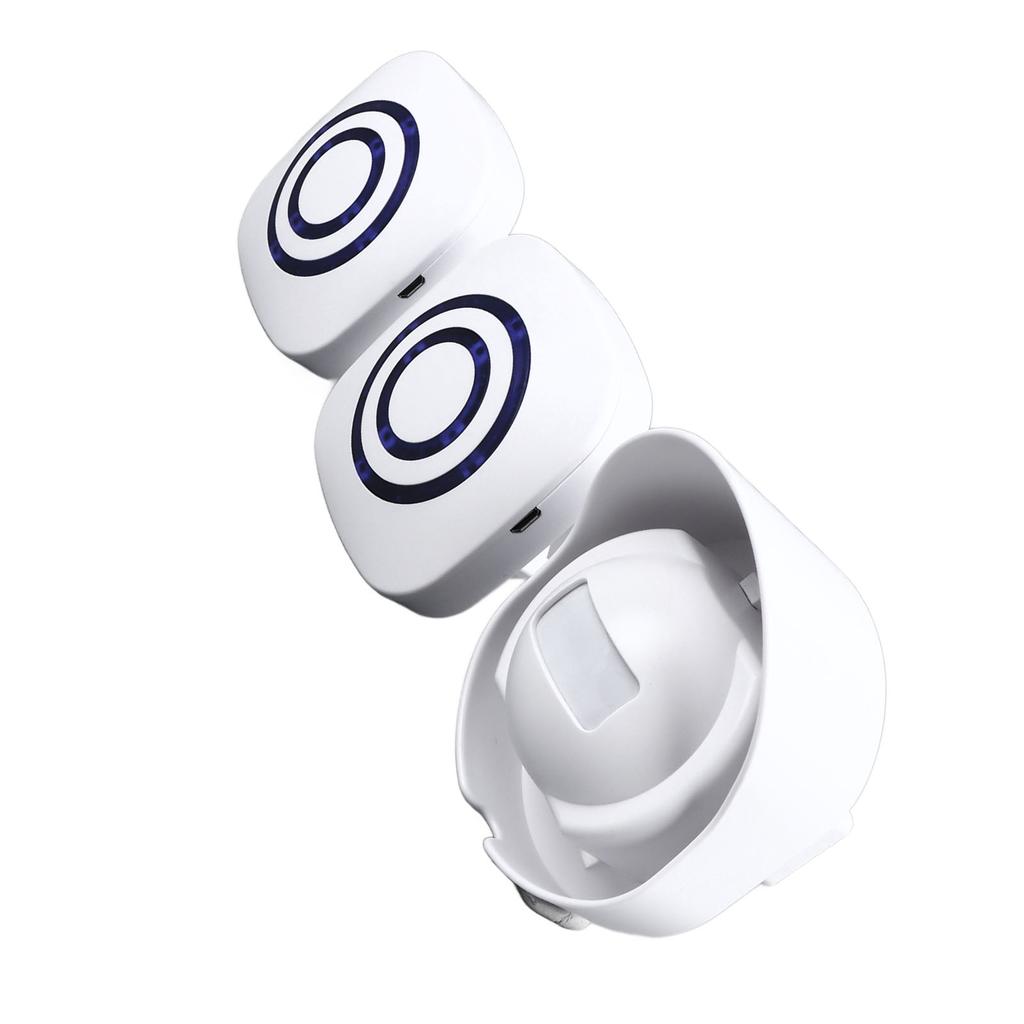 Infrared Motion Sensor Doorbell 38 Ringtones Wireless Door Entry Welcome Alert Plug In Receiver