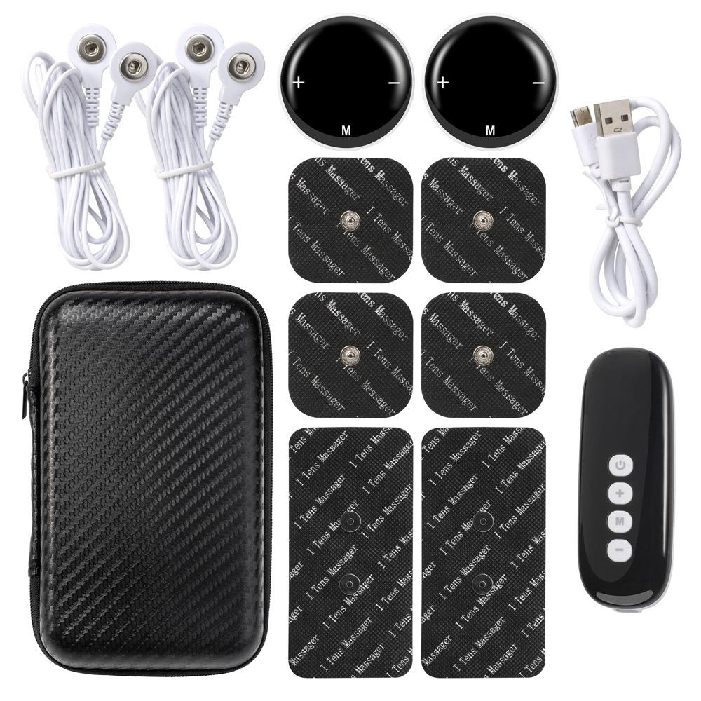Беспроводной TENS EMS электрический импульсный массажер стимулятор мышц цифровой меридианный массажер K K5 39 режим
