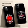 Spit Fires SkateBoards Phone Case For Iphone 15 16 12 Peace 14 Se 2020 2022 Pro Max 11 13 Xr X Xs Plus Funda Shell Cover