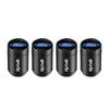 4pcs Metal Car Wheel Tire Valve Cover Caps Tyre Stem Auto Accessorie For Ford Focus MK2 Fiesta Mondeo Explorer Kuga MK3 F150 MK7LZ7