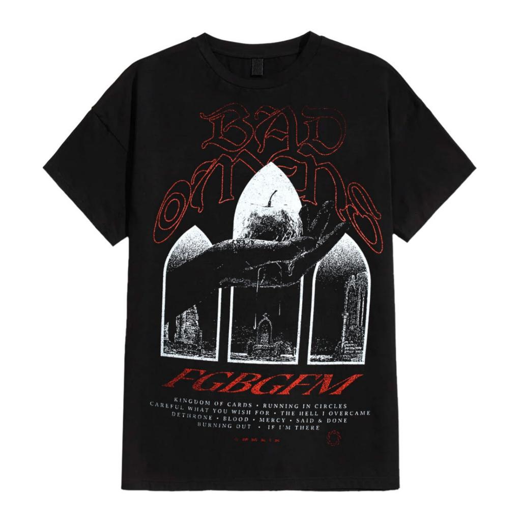 2026 Bad Omens Cotton Band Shirt Unisex Summer Short Sleeve Fashion Brand Tee Luxury Casual Vintage