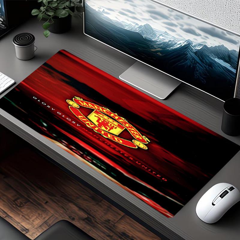 Football United F.C Print Mouse Pad, for Keyboard Pad Laptop PC Mat for Office Home Use, Desk Decor, Perfect Birthday Gift for Gamers