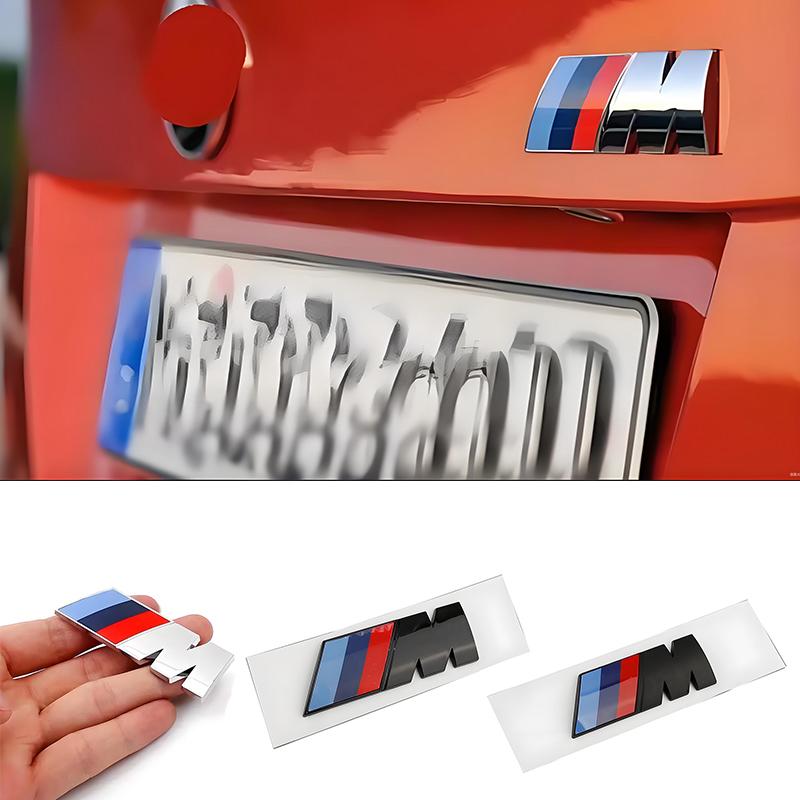 BMW M ABS Автомобильный Боковой Значок на Крыло Наклейка с Логотипом M на Задний Багажник Для M3 M5 M6 X3 E46 E90 F30 G20 E36 E34 X6 G20 G30 Аксессуары