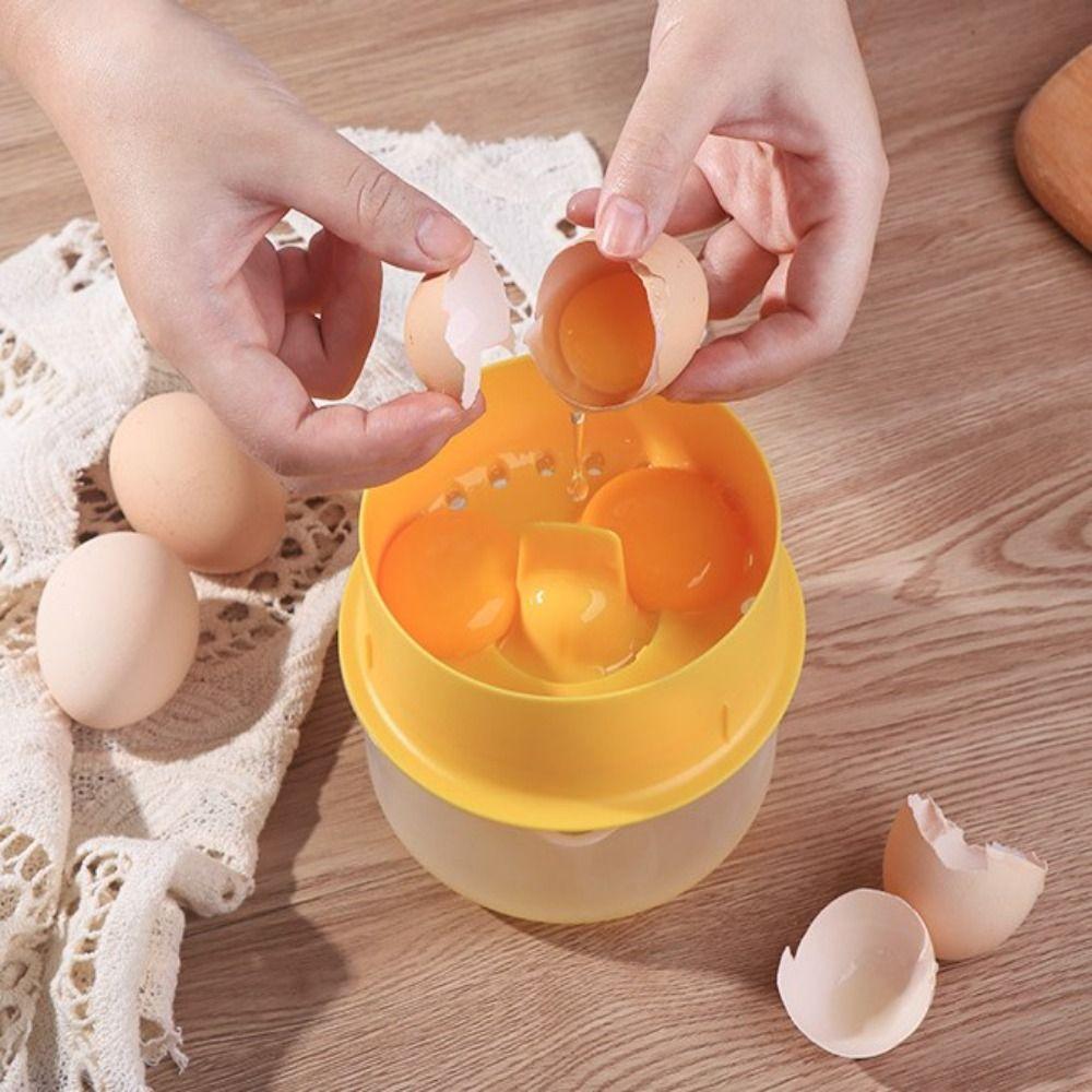 Сепаратор яиц высокой вместимости Аксессуары для выпечки Сепаратор яичного желтка Новый сепаратор яичного белка и желтка