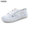 Summer 2022 Natural Leather Hollow-out Fashion Breathable Women's Shoes