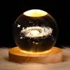 Night Light LED Crystal Ball Table Lamp 3D Moon Planet Galaxy Decor for Home Table Lamp Party Toys for Kids Adult Xmas Gifts