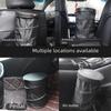 Складной автомобильный мусорный бак с крышкой — компактное решение для хранения в автомобиле