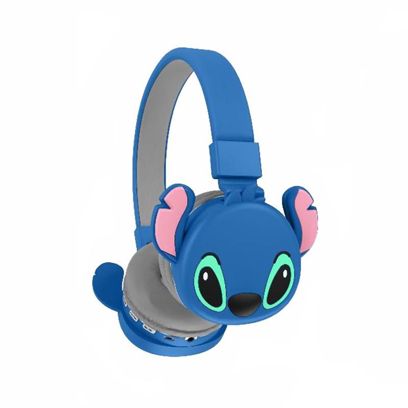 AH-806 Стильные Мультяшные Bluetooth-Наушники для Детей - Складные, Стерео, Накладные