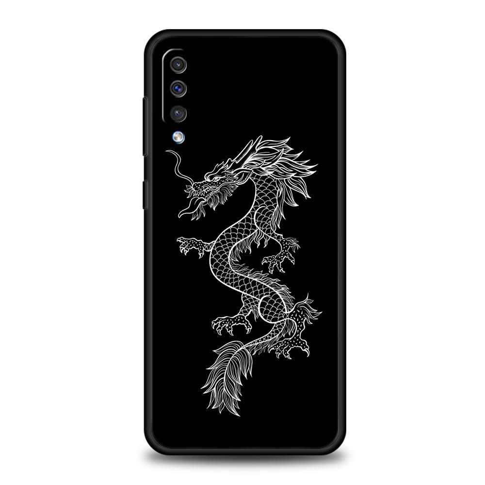 Модный чехол для телефона с драконом для Samsung Galaxy A12 A32 A50 A70 A20E A20S A10 A10S A22 A30 A40 A42 A52 5G A02S A04s, силиконовый чехол