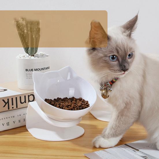 Нескользящая миска для домашних животных, большое пространство с приподнятой подставкой, двойная миска для кошек и собак, подача воды для домашнего использования