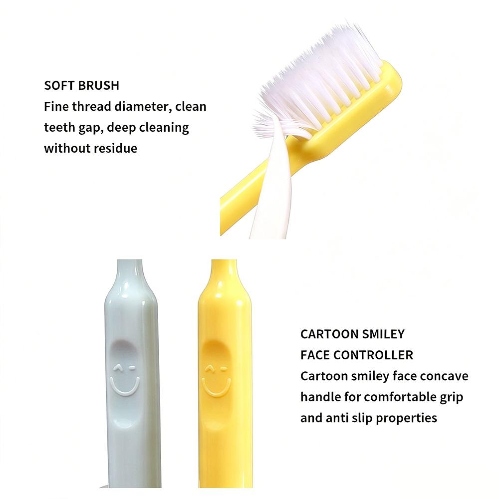 Large Capacity Bucket Toothbrush 10/20 Count, Gentle Soft Bristle Adult Toothbrushes, Ideal for Home Travel Student and Guest Us