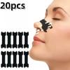 10/20/30PCS Black Nose Strips Extra Strength Nasal Strips Better Sleeping Non-Invasive Anti Snoring Strips for Adult and Child