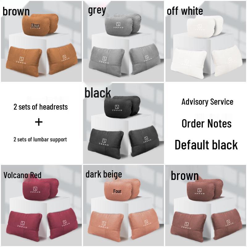 Подголовник, поясничная поддержка и подушки для шеи Zeekr X для декора салона автомобиля
