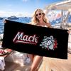 Модная Автомобильная M-Mack T-Грузовики Полотенце Быстросохнущее Впитывающее Пляжное Полотенце для Спорта, Фитнеса, Плавания и Активного Отдыха