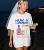 Custom Margs & Matrimony Bachelorette Shirts, Mexico Girls Trip Tee, Margarita Bride Squad Matching Shirts, Tropical Cocktail Bach Tee Gift