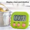 Kitchen Timer Digital Magnetic LCD Countdown Stopwatch Portable with Stand Cooking Baking Sports