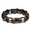 Black Magnetic Bracelet Beads Hematite Stone Therapy Health Care Weight Loss Jewelry