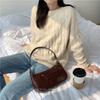 IELGY Hand Bag French Small Design Bag Retro Baguette Bag Crocodile Pattern Handbag Lady