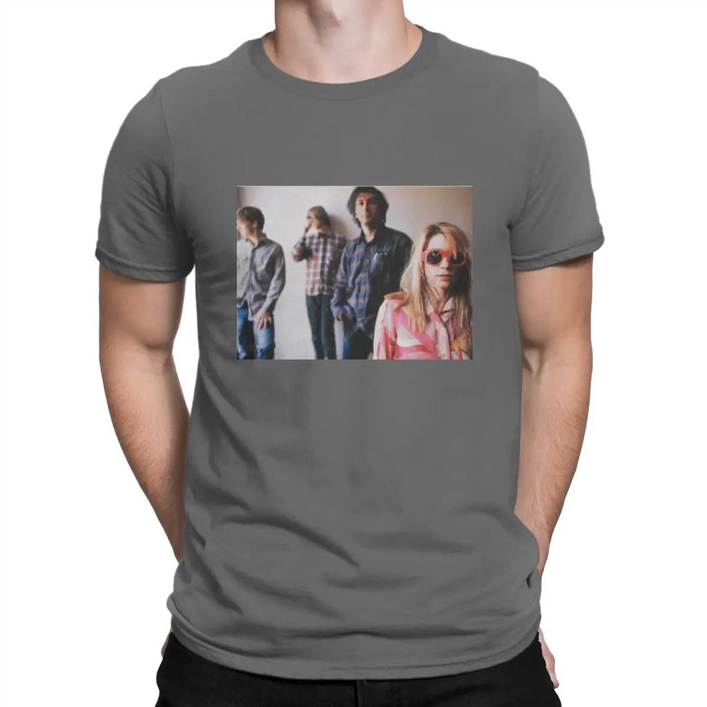 The American Rock Band Of The 1980s T Shirt for Cotton Leisure T-Shirts Crew Neck Sonic Youth Sleeve Clothes Gift Idea Unisex
