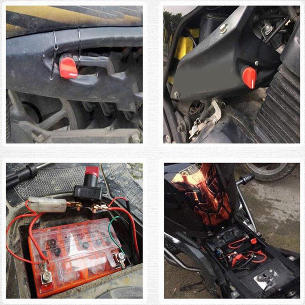 Universal Auto Car Battery Isolator Switch 12V 36V 24V Main Power Isolation Disconnector Cut Off Kill Switch For RV Boat 300A