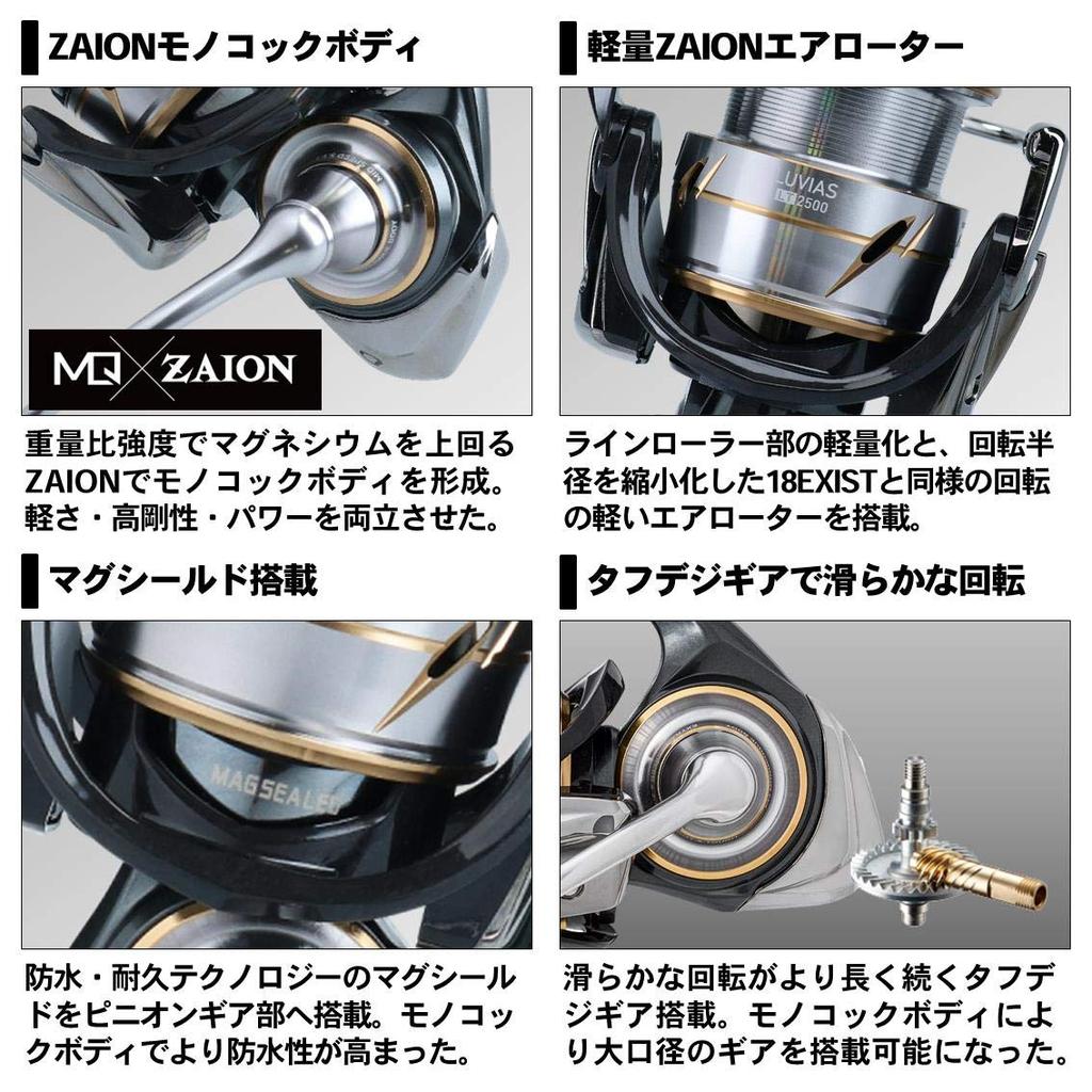Daiwa Спиннинговая катушка 20 Rubias FC LT2500S-XH (Модель 2020 года)