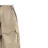We11done FW23 Solid Color Pleated Loose Casual Cargo Pants Unisex pants Brown WD-DP3-23-302-W-BG